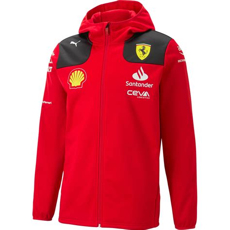 scuderia ferrari 2023 team replica softshell jacket|2023 scuderia softshell jacket.